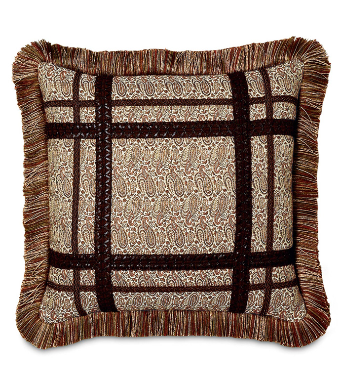 Candace Toffee With Brush Fringe