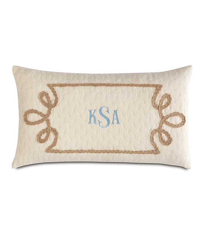 Briseyda Shell With 3-Letter Monogram