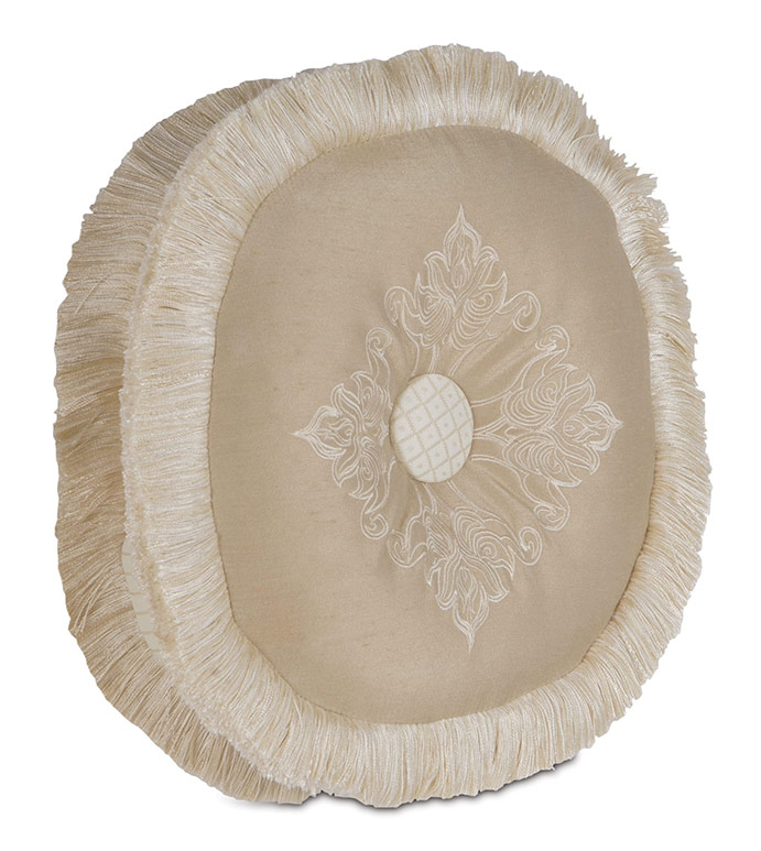 Embroidered Brookfield Tambourine