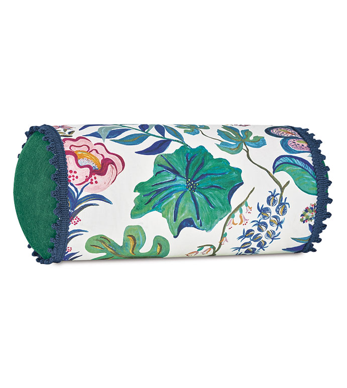 BOCA RATON NECKROLL DECORATIVE PILLOW