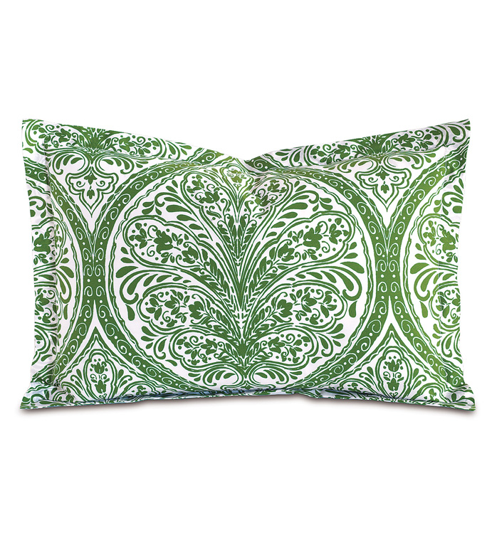 Adelle Percale Boudoir In Grass