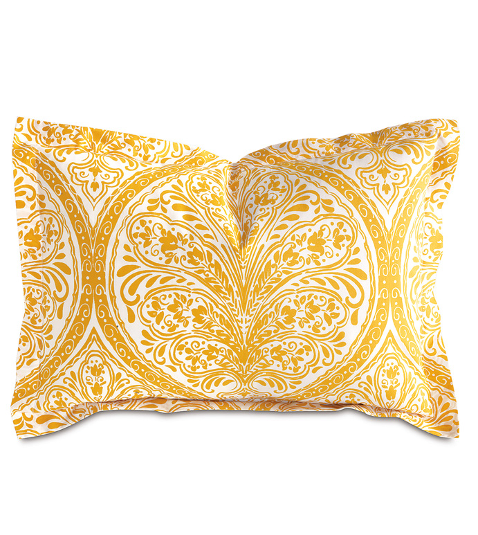 Adelle Percale Boudoir In Saffron