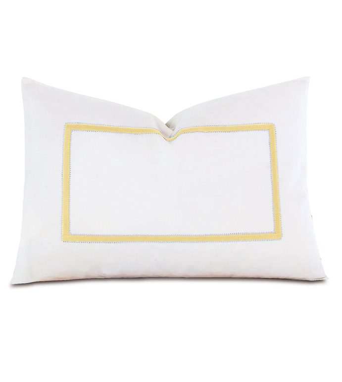 Gala Lemon Boudoir Sham