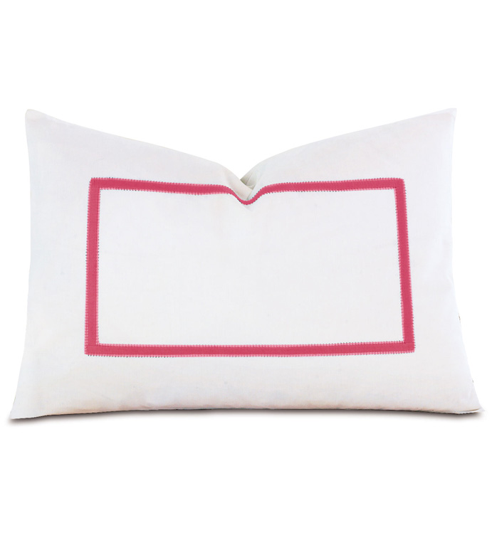 Gala Pink Boudoir Sham