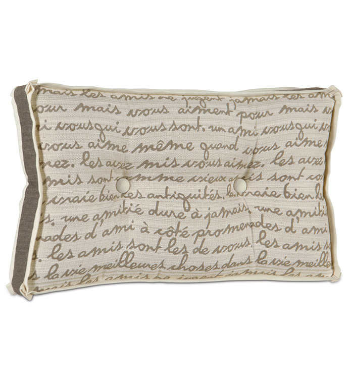 Grenoble Smoke Boxed & Tufted