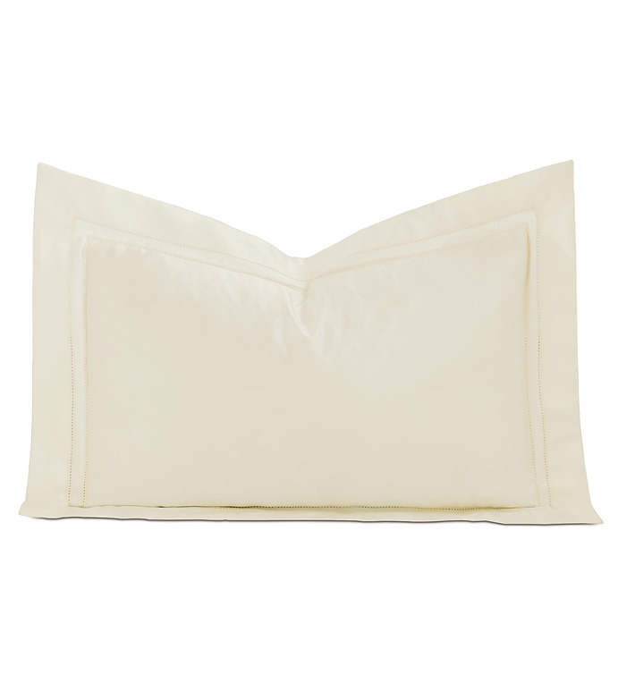 Lusso Ivory Boudoir Sham