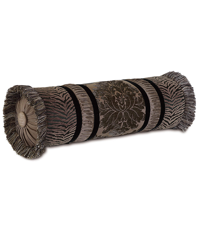 Isadora Charcoal Bolster