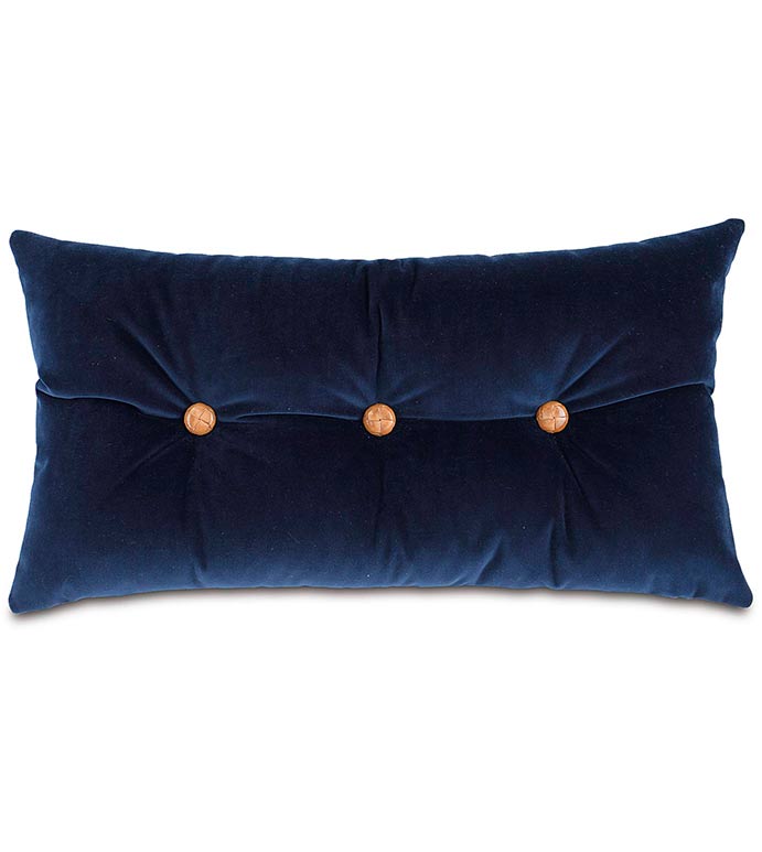 Plush Navy Bolster