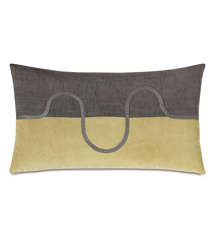 Zephyr Color Block Decorative Pillow