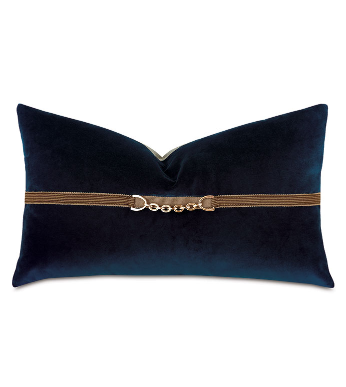 Steeplechaser Horizontal Buckle Decorative Pillow