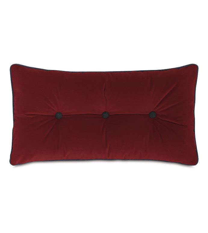 Connery Button-Tufted Decorative Pillow