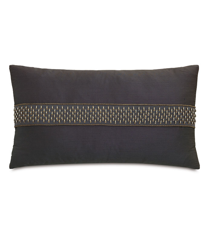 Priscilla Beaded Decorative Pillow