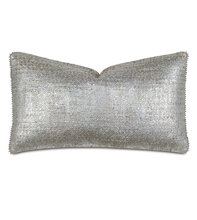 Kolette Metallic Decorative Pillow