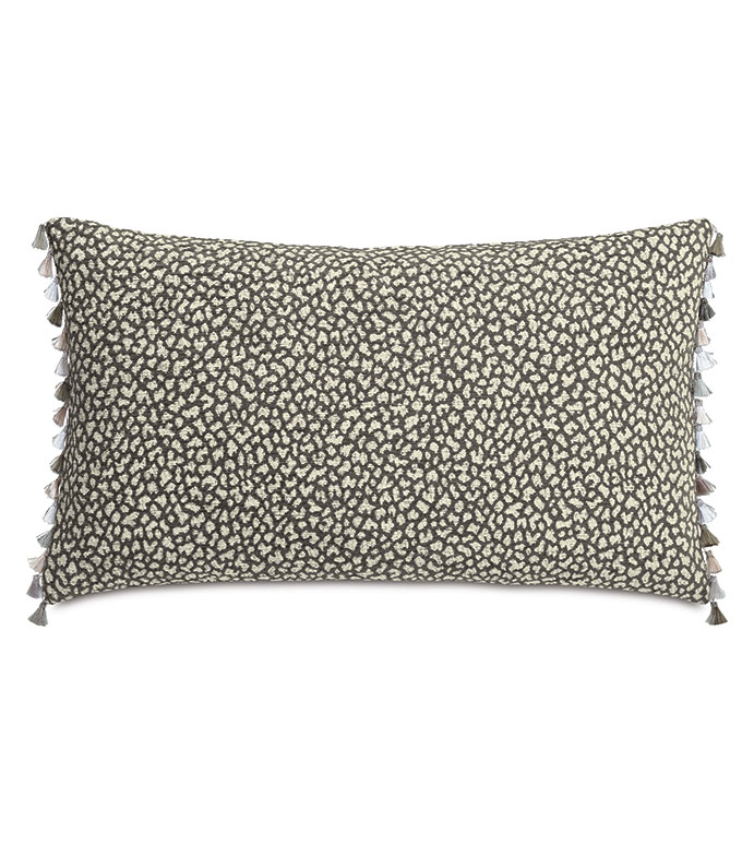 ROSECLIFF CHENILLE DECORATIVE PILLOW