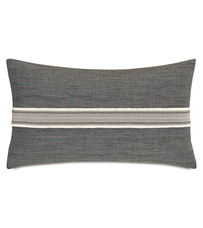 KANE BORDER APPLIQUE BOLSTER