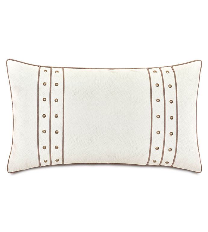 EMMELINE NAILHEAD BOLSTER