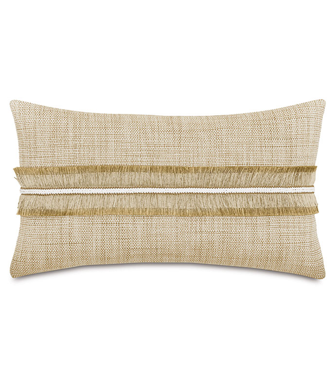 WREN BOHO APPLIQUE BOLSTER