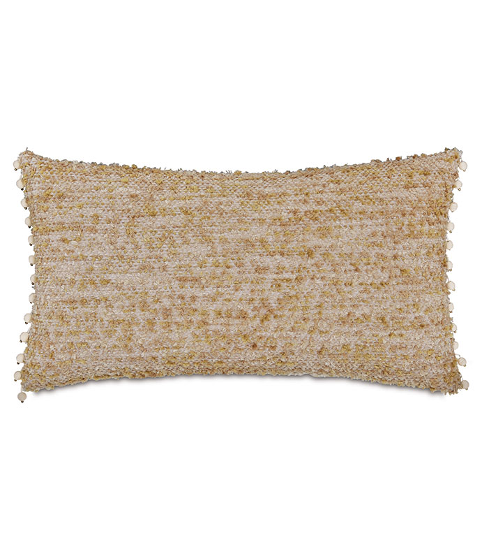 MANDERLEY BEADED DECORATIVE PILLOW