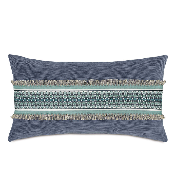 HIGHCLERE CHENILLE DECORATIVE PILLOW