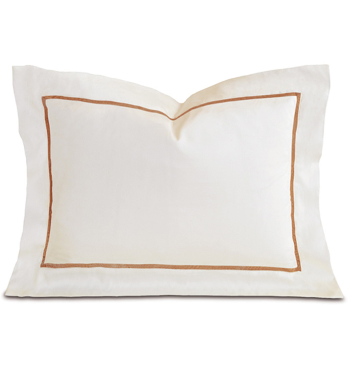 Linea Velvet Ribbon Boudoir In Ivory & Antique