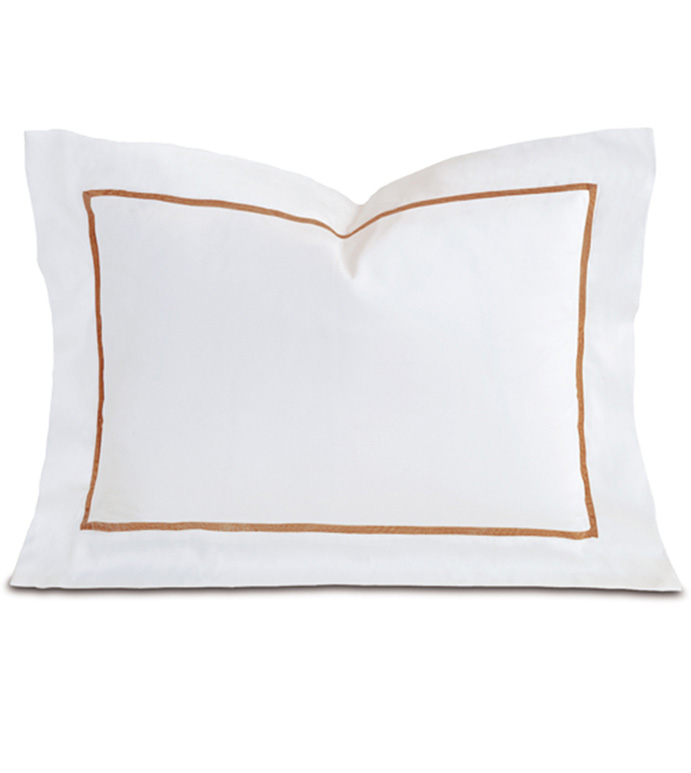 Linea Velvet Ribbon Boudoir In White & Antique