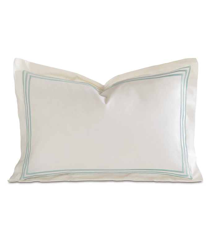 Tessa Ivory/Lake Boudoir Sham