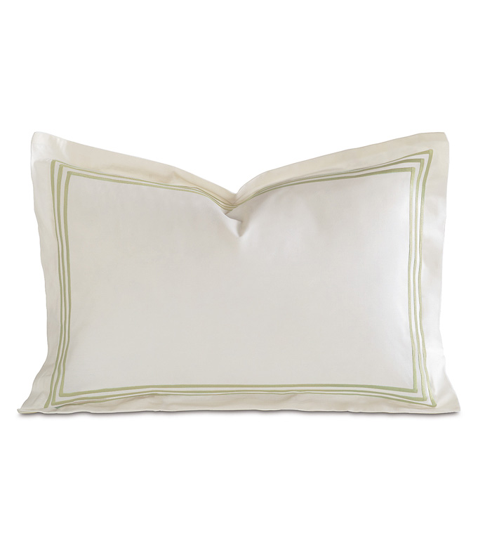 Tessa Ivory/Pear Boudoir Sham
