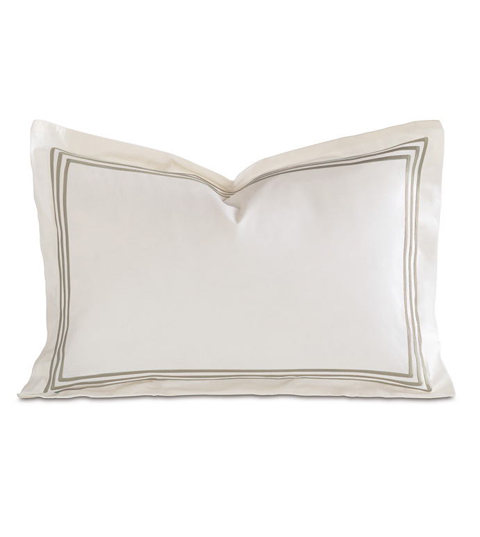 Tessa Ivory/Sable Boudoir Sham