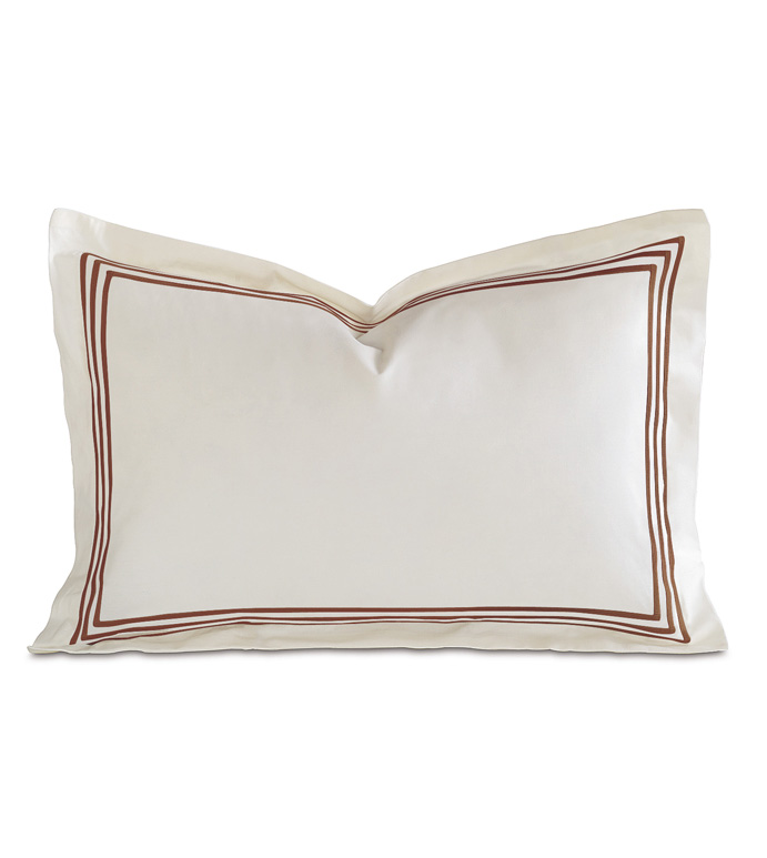 Tessa Ivory/Shiraz Boudoir Sham
