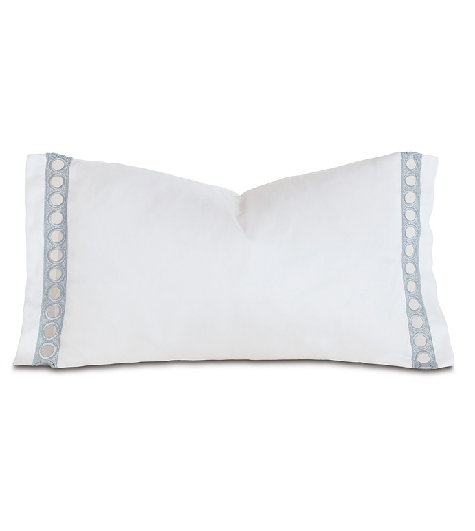 Celine Silver Boudoir Sham
