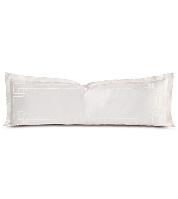 Grafico Ivory/White Grand Sham
