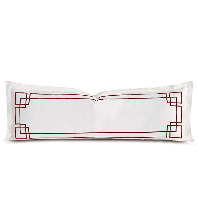 Grafico White/Shiraz Grand Sham