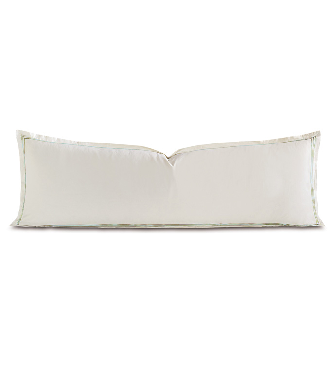Tessa Ivory/Aqua Grand Sham