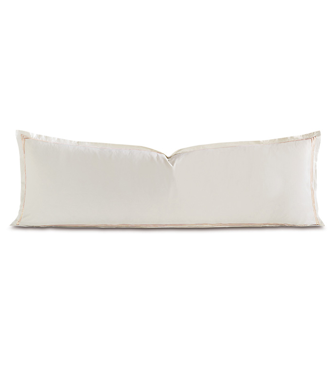Tessa Ivory/Blush Grand Sham
