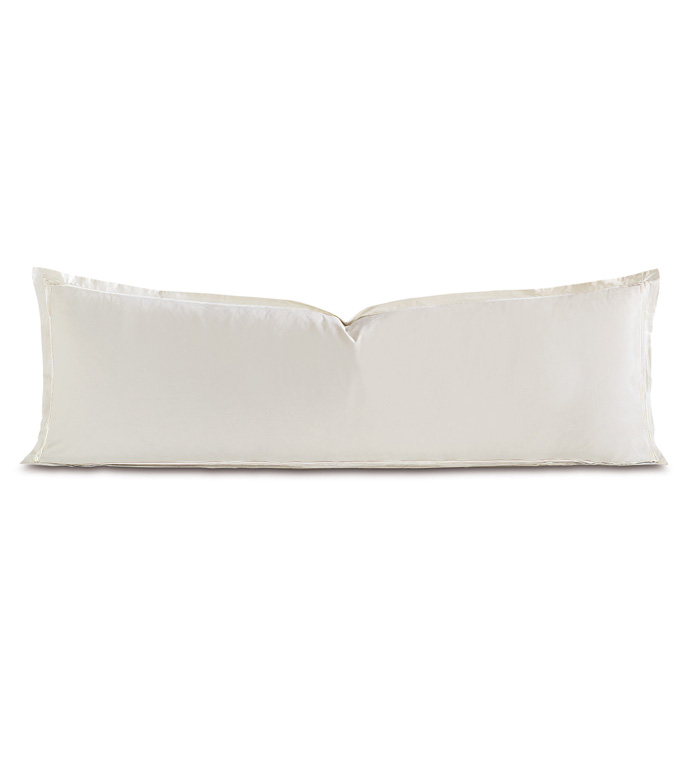 Tessa Ivory/White Grand Sham