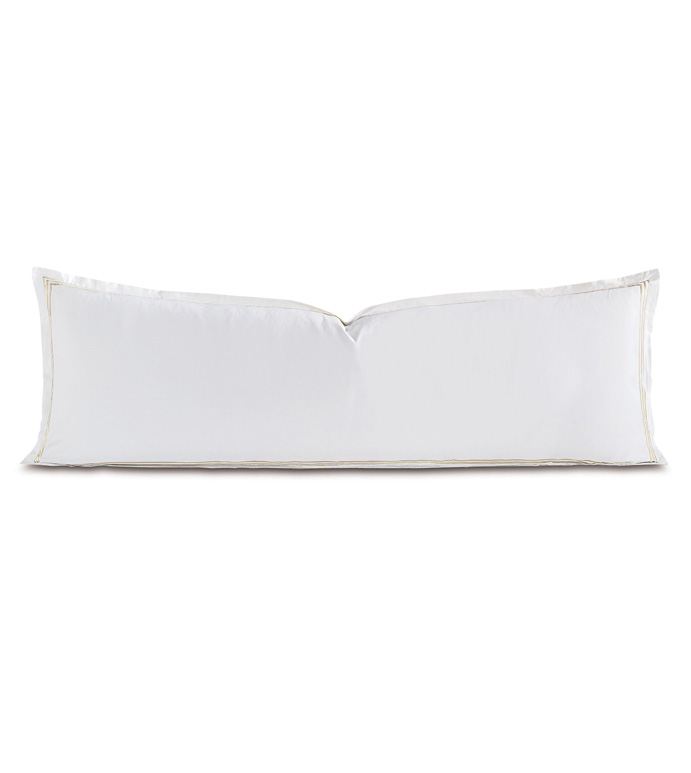 Tessa White/Bisque Grand Sham