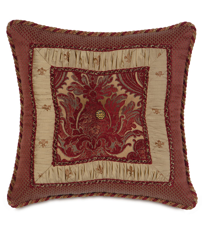 Barrington Border Collage Tufted