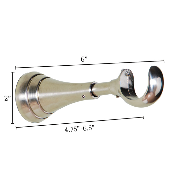 Metallique Brass Wall Bracket