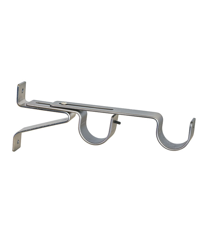 ACERO BRUSHED NICKEL DUAL ARM BRACKET