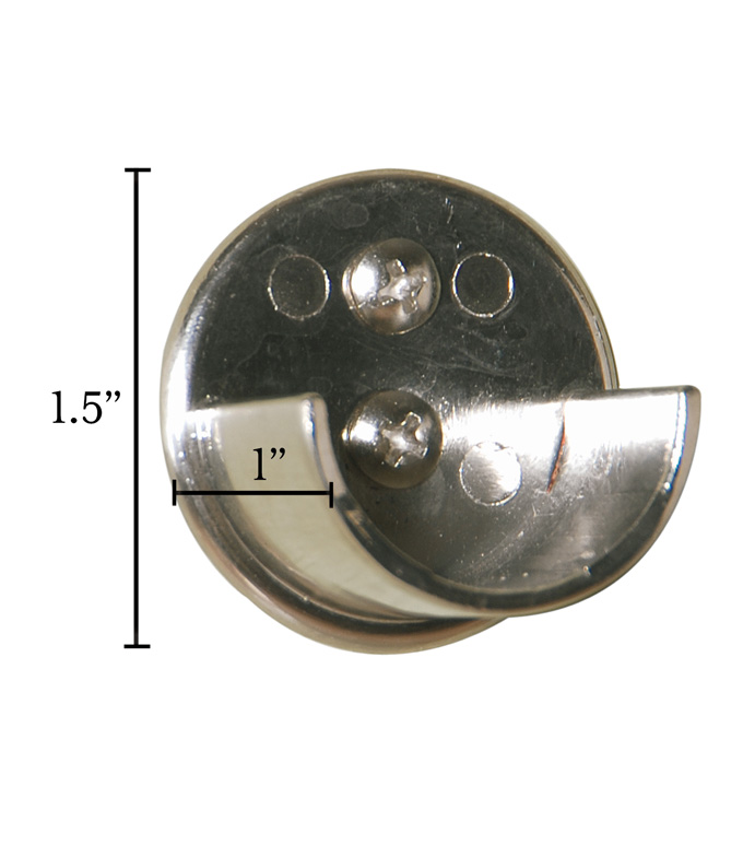 Metallique Brass Wall Flange