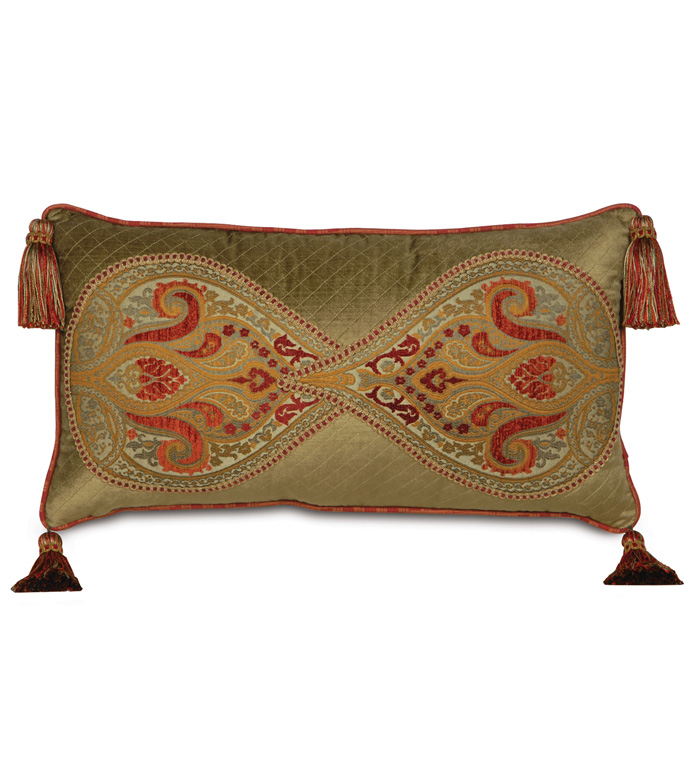 Botham Motifs With Welt & Tassels