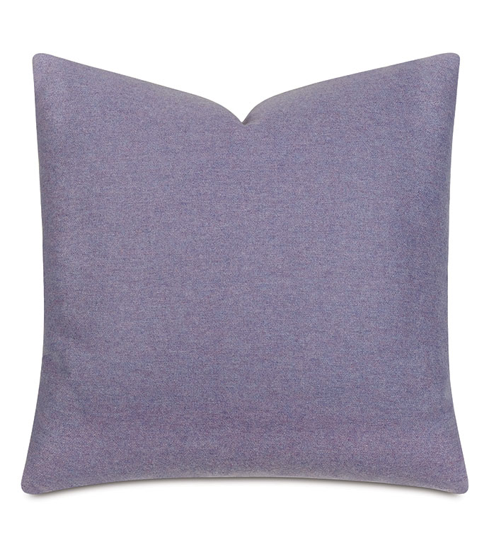 Vincent Textured Decorative Pillow In Lilac