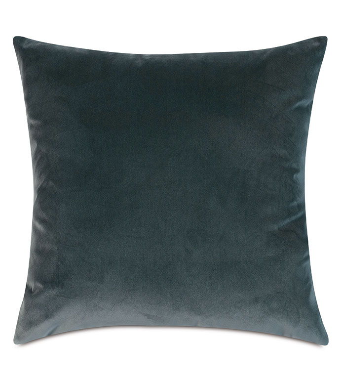 Plush Velvet Decorative Pillow In Ocean