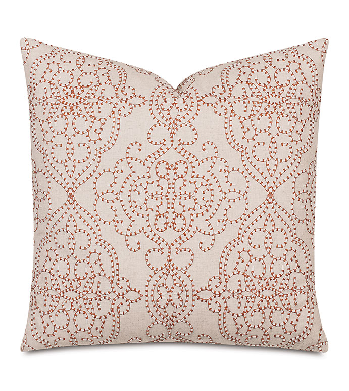 Harlow Damask Decorative Pillow