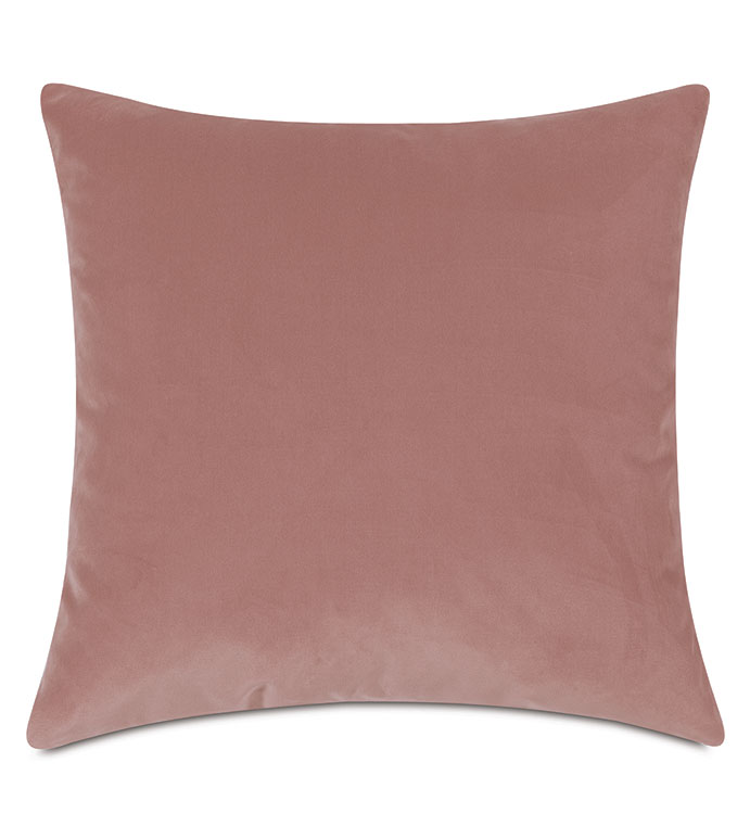 Uma Velvet Decorative Pillow In Pink