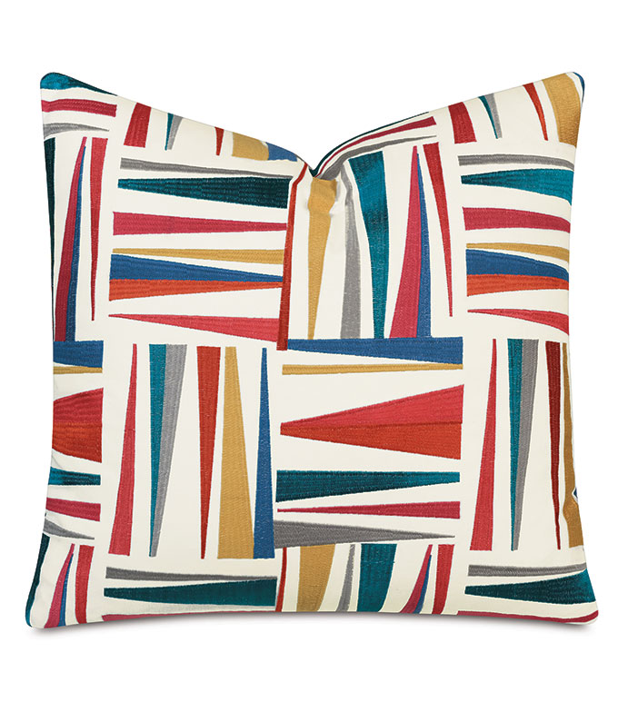 Medara Decorative Pillow In Rainbow