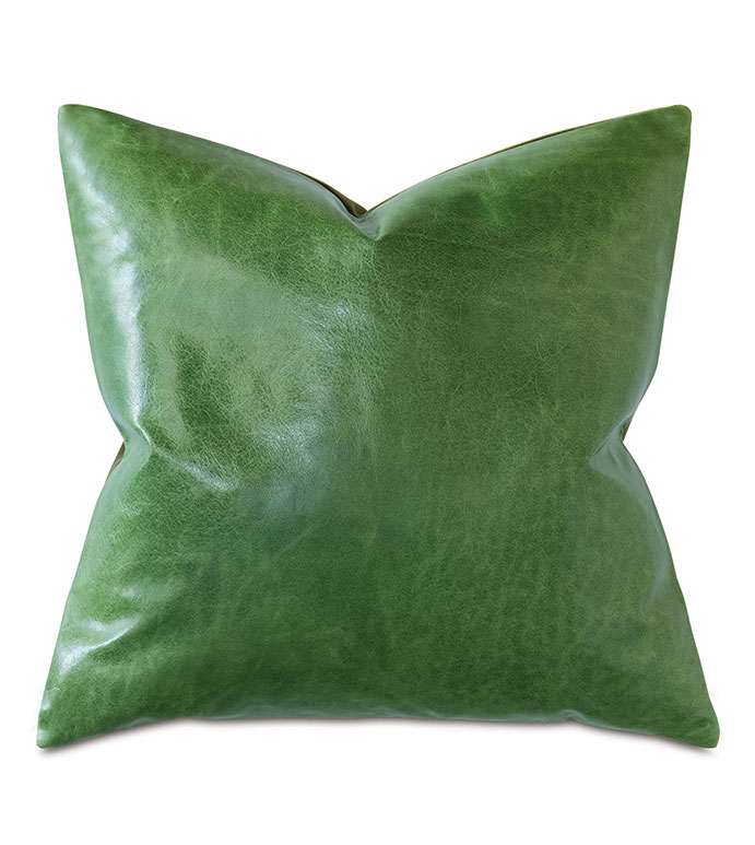 Tudor Decorative Pillow In Kelly Green Eastern Accents