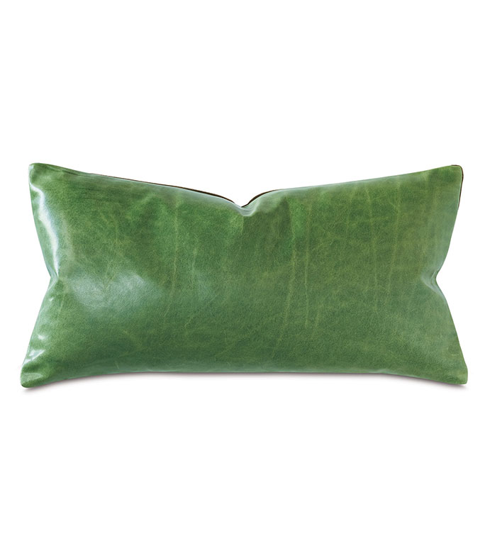 Tudor Decorative Pillow In Kelly Green Eastern Accents