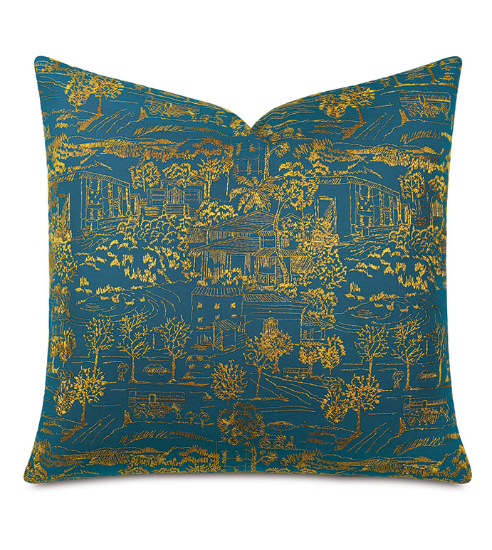 Chappey Toile Decorative Pillow