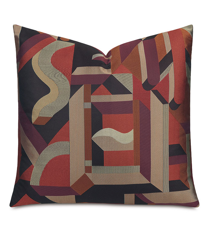 Baughman Graphic Decorative Pillow